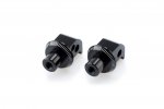 Footpeg adapters PUIG 6357N Negru