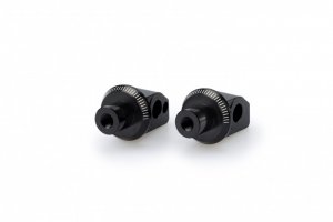 Footpeg adapters PUIG Negru