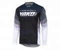 MX jersey YOKO TWO black/white/grey XXXL