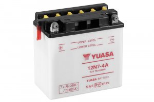 Conventional 12V battery with acid YUASA