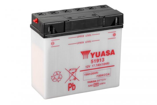Yumicron battery with acid YUASA 51913