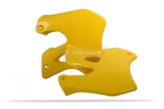 Radiator scoops POLISPORT 8412000001 (pereche) yellow