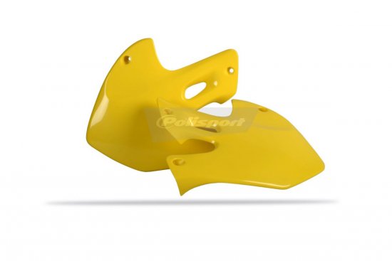 Radiator scoops POLISPORT 8412100001 (pereche) yellow