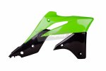 Radiator scoops POLISPORT 8416900001 (pereche) green 05/black