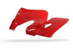 Radiator scoops POLISPORT 8417000003 (pereche) fluo red