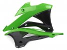 Radiator scoops POLISPORT 8417300001 (pereche) green 05/black