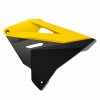 Radiator scoops POLISPORT 8423700001 restyling (pair) yellow/black