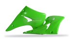 Radiator scoops POLISPORT 8429100007 (pereche) green 05