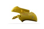 Radiator scoops POLISPORT 8429300003 (pereche) yellow RM 01