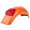 Rear Fender POLISPORT Pumpkin orange