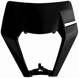 Headlight Mask POLISPORT Negru