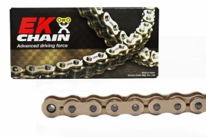 Lant de curse pentru motocross EK 520 MRD7 112 L Gold/Gold