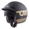 Jet helmet CASSIDA OXYGEN RONDO black matt / gold XS