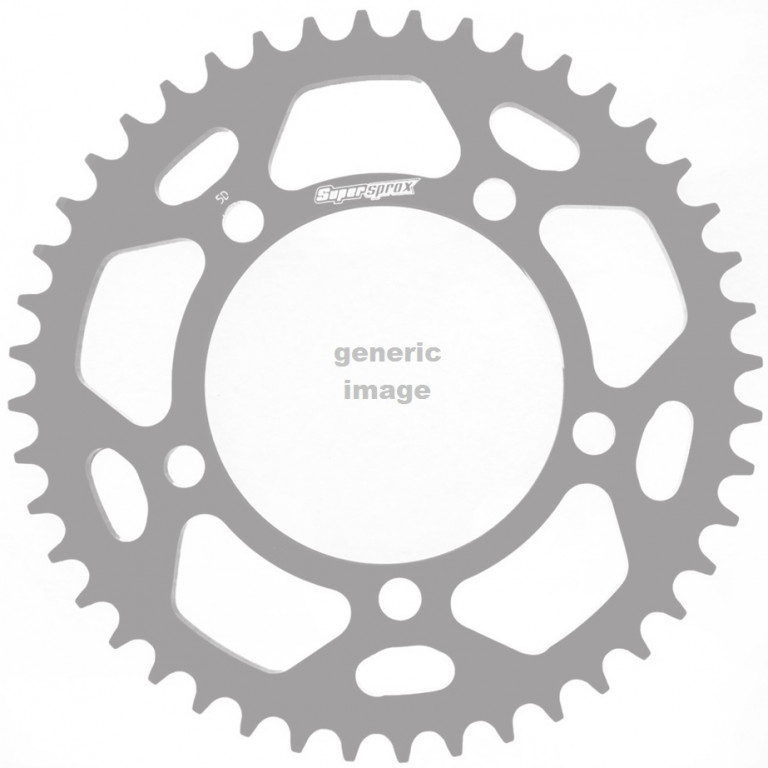 Foaie spate ALU SUPERSPROX RAL-457:49-SLV argintiu 49T, 420