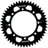 Rear ALU sprocket SUPERSPROX RAL-455:49-BLK Negru 49T, 420