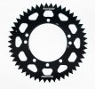 Rear ALU sprocket SUPERSPROX RAL-457:50-BLK Negru 50T, 420